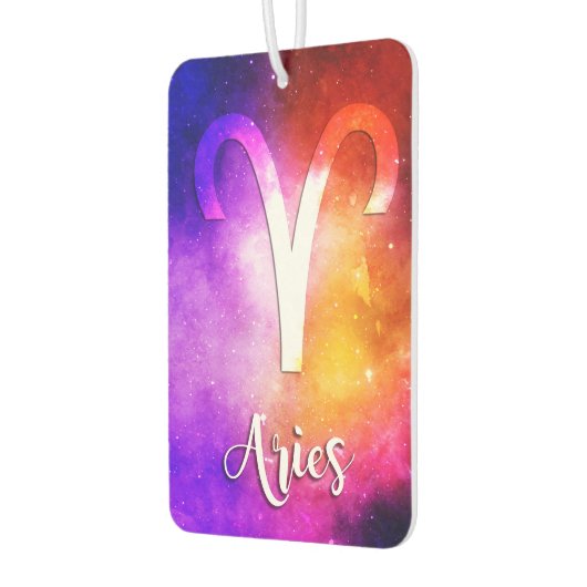 〔占星術の〕十二宮図: Aries宇宙キャンディ カーエアーフレッシュナー (左)