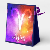 〔占星術の〕十二宮図: Aries カラフル Candy Colors フェイバーボックス (裏面サイド)
