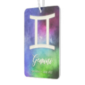 〔占星術の〕十二宮図: Geminiの日付 カーエアーフレッシュナー (左)