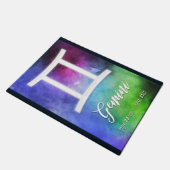 〔占星術の〕十二宮図: Geminiの日付 ドアマット (アングル)