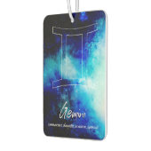 〔占星術の〕十二宮図: Gemini特性 カーエアーフレッシュナー (左)