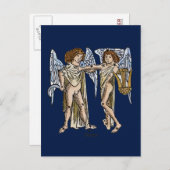 〔占星術の〕十二宮図: Gemini, 1482 ポストカード (正面/裏面)