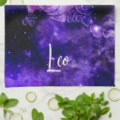 〔占星術の〕十二宮図: Leo キッチンタオル (折り畳み)