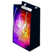 〔占星術の〕十二宮図: Leo Candy宇宙 スモールペーパーバッグ (裏面アングル)