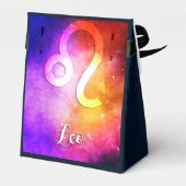 〔占星術の〕十二宮図: Leo Candy宇宙 フェイバーボックス (裏面サイド)