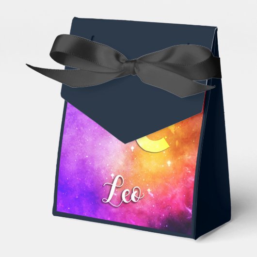 〔占星術の〕十二宮図: Leo Candy宇宙 フェイバーボックス (正面サイド)