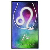 〔占星術の〕十二宮図: Leo Dates スモールペーパーバッグ (裏面)