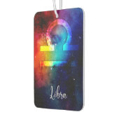 〔占星術の〕十二宮図: Libra Rainbow宇宙 カーエアーフレッシュナー (左)
