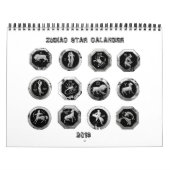 (占星術の)十二宮図CALANDER カレンダー (カバー)