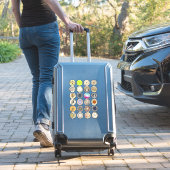 占星術の〔占星術の〕十二宮図図 シール (スーツケースインサイチュ)