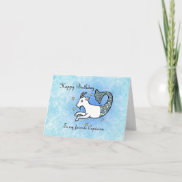 占星術の〔占星術の〕十二宮図標識山羊座ヤギ誕生日 カード