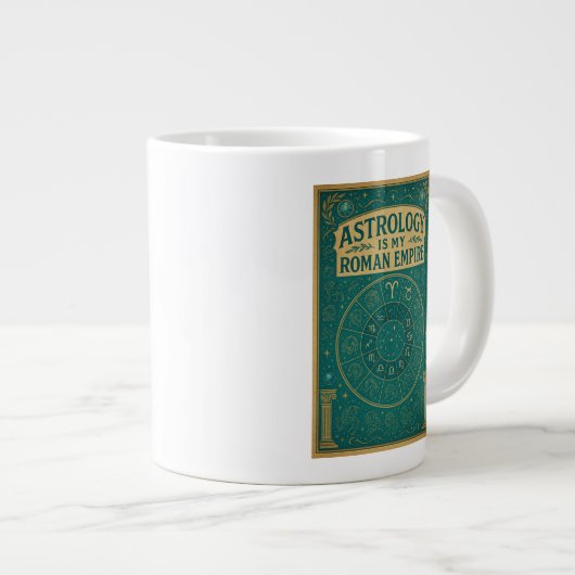 占星術は私のローマ帝国2専門マグカップ ジャンボコーヒーマグカップ (正面右)