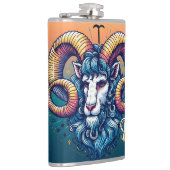 占星術サインアリアリRam フラスク (右)