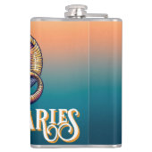 占星術サインアリアリRam フラスク (裏面)