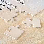 占星術サインジェミニ | ツインズ星占い徴候 ジグソーパズル (側面)