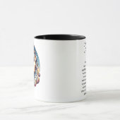 占星術サインジェミニ | ツインズ星占い徴候 マグカップ (中央)