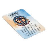 占星術サインジェミニ | バースデー マグネット (右側)