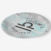 占星術サインリブラアストロロジー〔占星術の〕十二宮図 ペーパープレート (アングル)