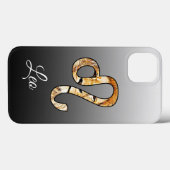 占星術サインレオリオン誕生日電話ケース Case-Mate iPhoneケース (裏面 (横))