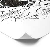 占星術ポスターで力を解き放て! ポスター (角)