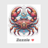 占星術占星術ののがんの徴候 シール (シート)