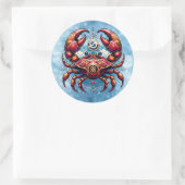 占星術占星術ののがんの徴候 ラウンドシール (バッグ)