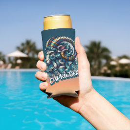 占星術占星術の標識山羊座 スリム缶クーラー