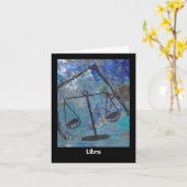 占星術占星術リブラカード カード (黄色い花)