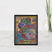 占星術占星術魚座 カード (正面)