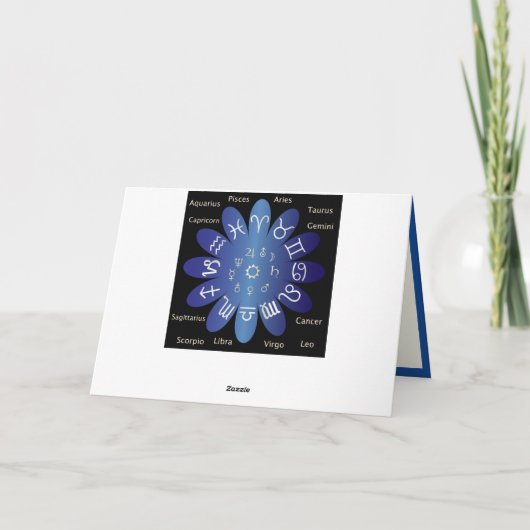 占星術占星術〔占星術の〕十二宮図シンボルや象徴とシンボル カード (裏面)