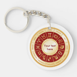 占星術曼荼羅 キーホルダー