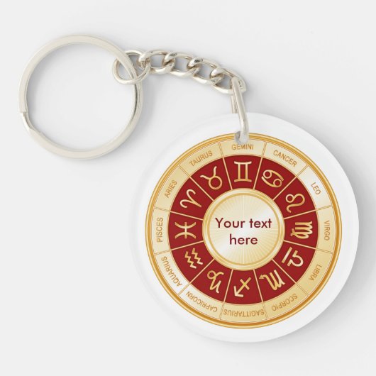 占星術曼荼羅 キーホルダー (正面)