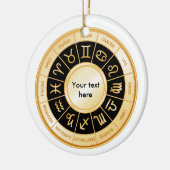 占星術曼荼羅 セラミックオーナメント (左)