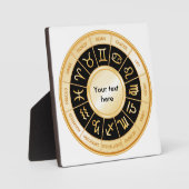 占星術曼荼羅 フォトプラーク (正面)