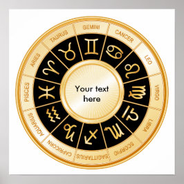 占星術曼荼羅 ポスター