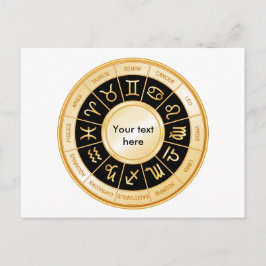占星術曼荼羅 ポストカード
