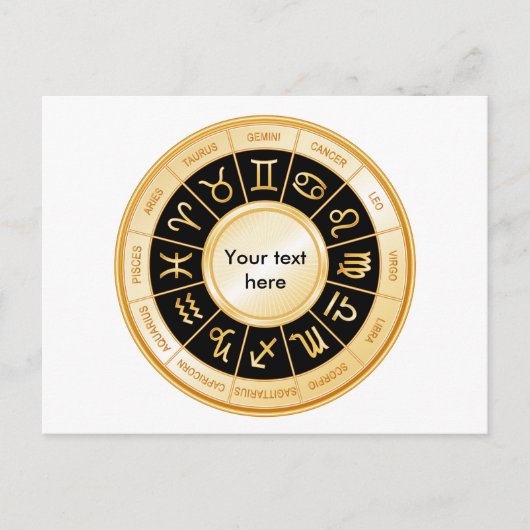 占星術曼荼羅 ポストカード (正面)