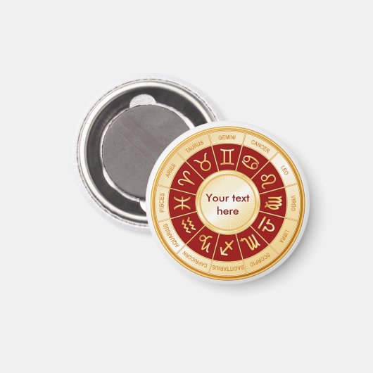 占星術曼荼羅 マグネット (正面/裏面)