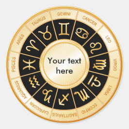 占星術曼荼羅 ラウンドシール