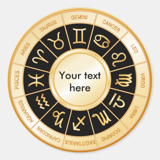 占星術曼荼羅 ラウンドシール (正面)