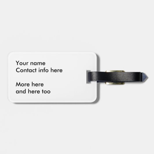 占星術曼荼羅 ラゲッジタグ (裏面横)