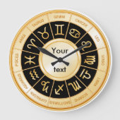 占星術曼荼羅 ラージ壁時計 (正面)