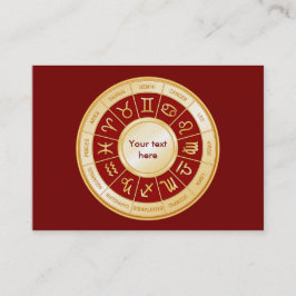 占星術曼荼羅 名刺