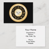 占星術曼荼羅 名刺 (正面/裏面)