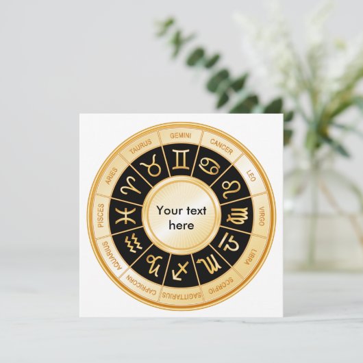 占星術曼荼羅 招待状 (スタンド正面)