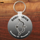 占星術標識射手座 キーホルダー (正面)