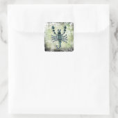 占星術標識蠍座 スクエアシール (バッグ)