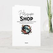 占星術記号 | バースデー カード (裏面)