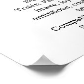 占星術記号 | 日付と特性 ポスター (角)