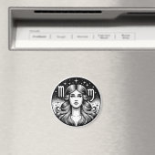 占星術記号《星座》乙女座記号 マグネット (インサイチュ (食洗機))
